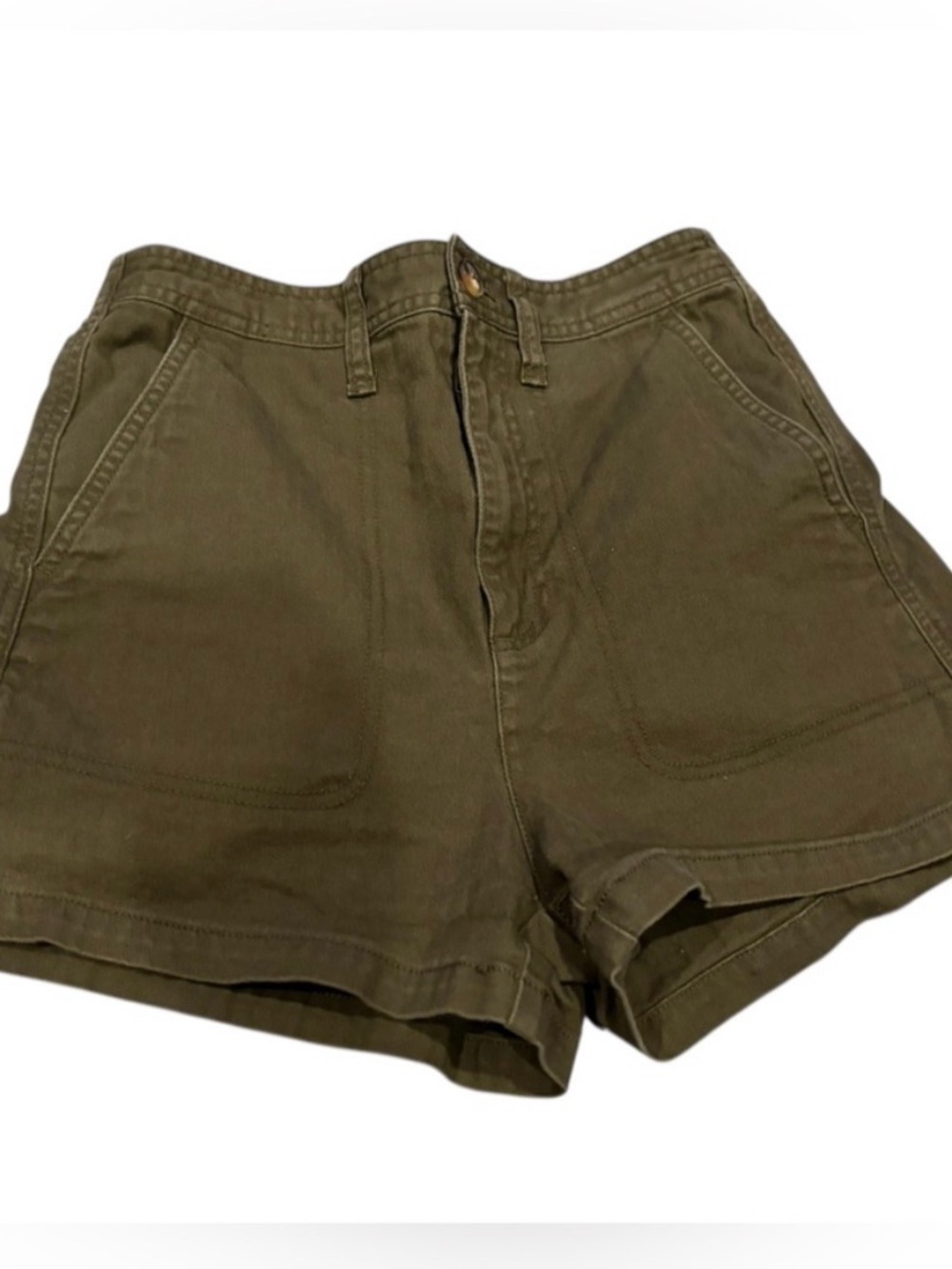 Madewell Olive Utility Women’s Shorts